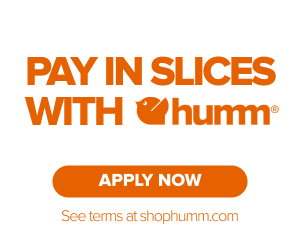 Pay in slices with Humm! Apply now!